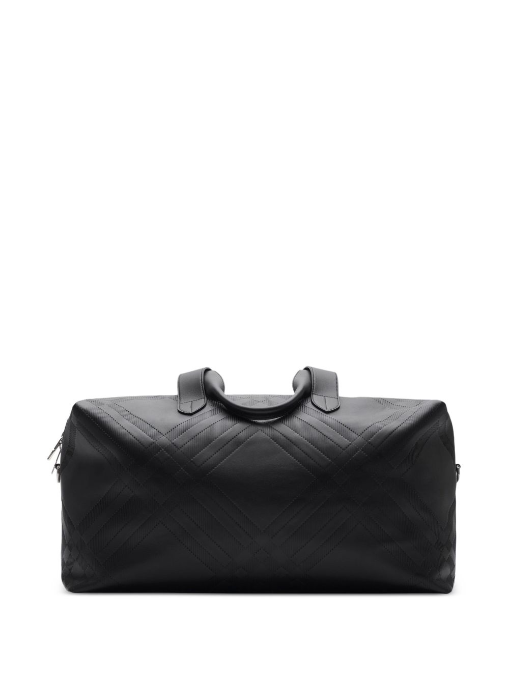 embossed-check holdall - 4