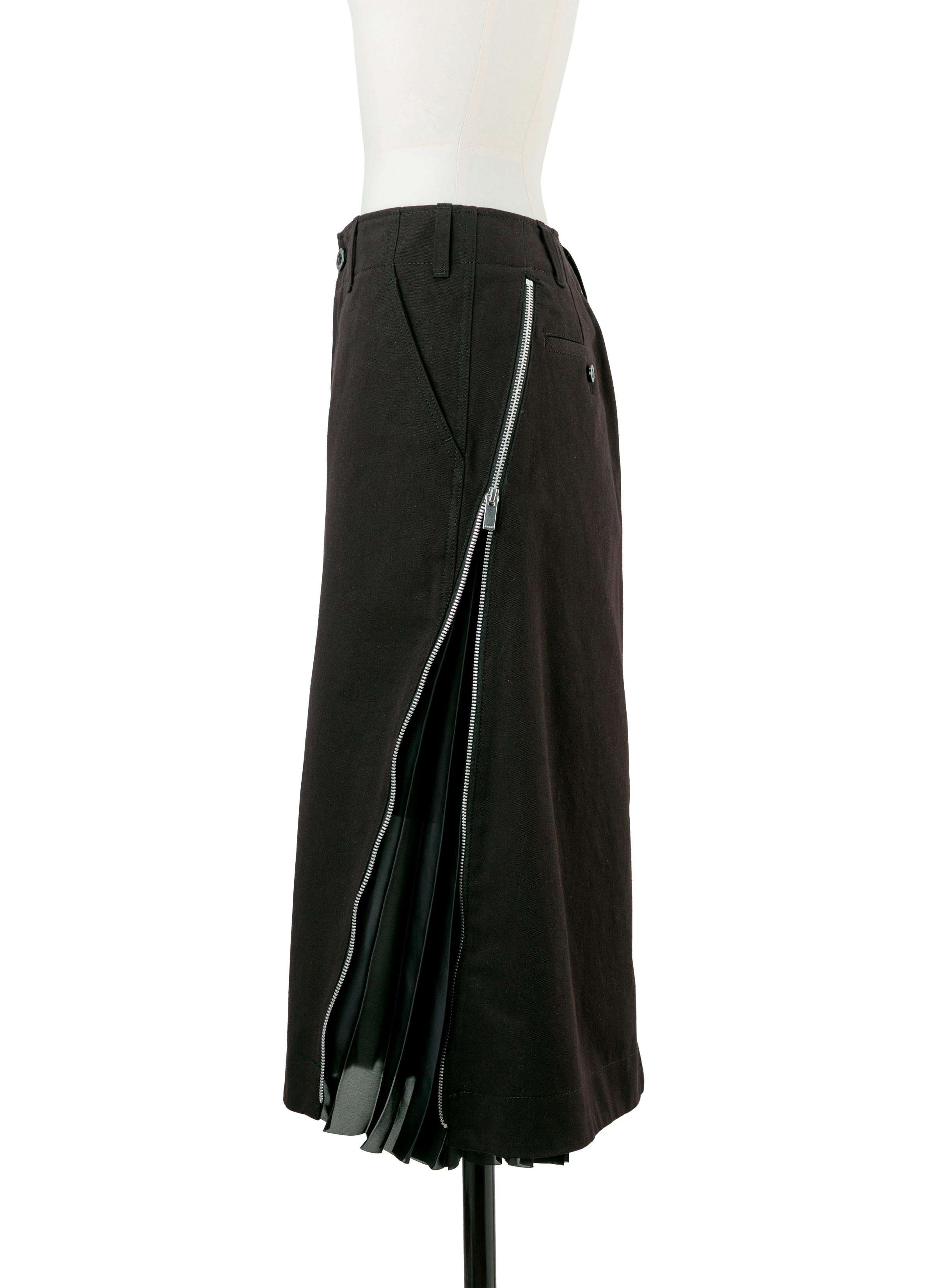 Cotton Chino Skirt - 3