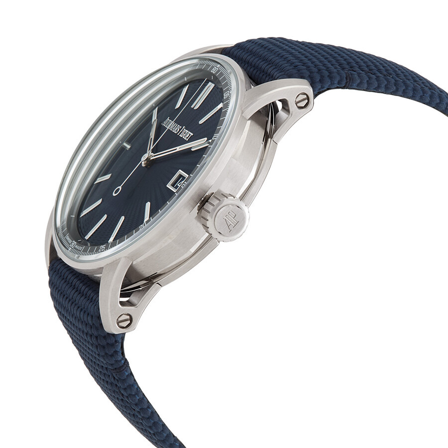 Pre-owned Audemars Piguet Code 11.59 Blue Dial Men's Watch 15210ST.OO.A348KB.01 - 2