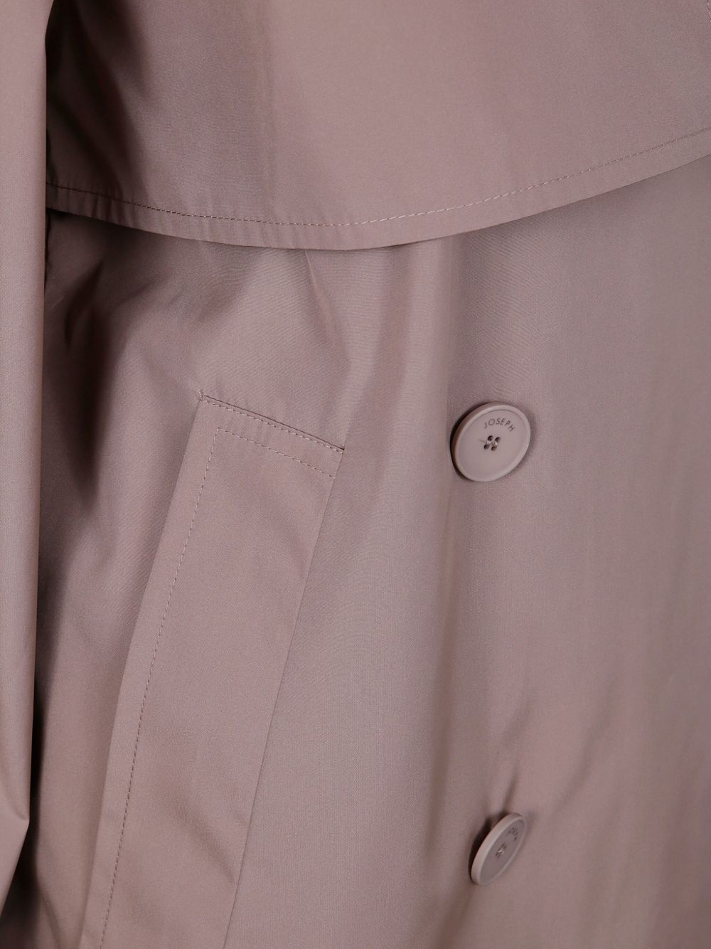double-breasted trench coat - 3