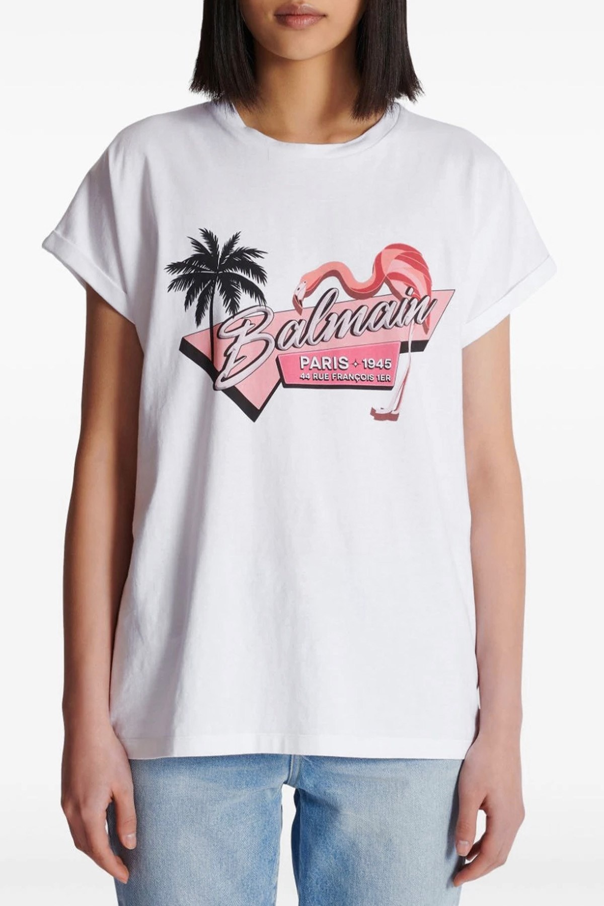 'Balmain Flamingo' t-shirt - 2