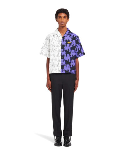 Prada Double Match heavy cotton shirt outlook