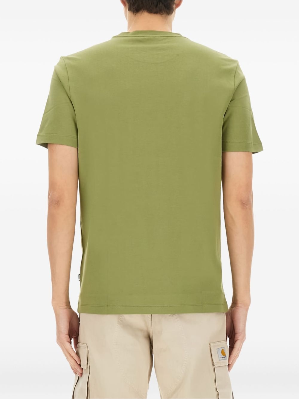 logo-print cotton T-shirt - 4