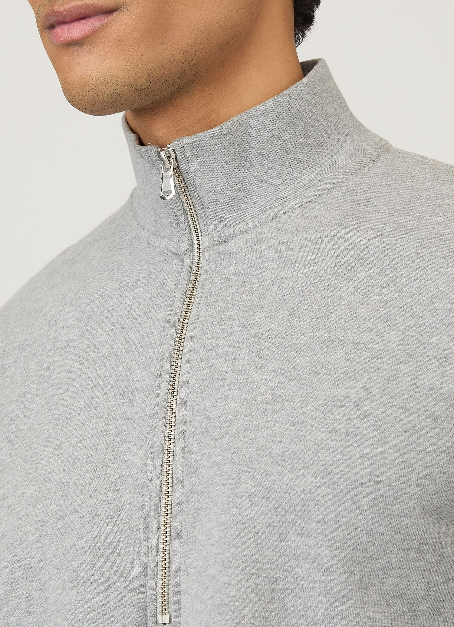 Half Zip Loopback Sweatshirt - 6