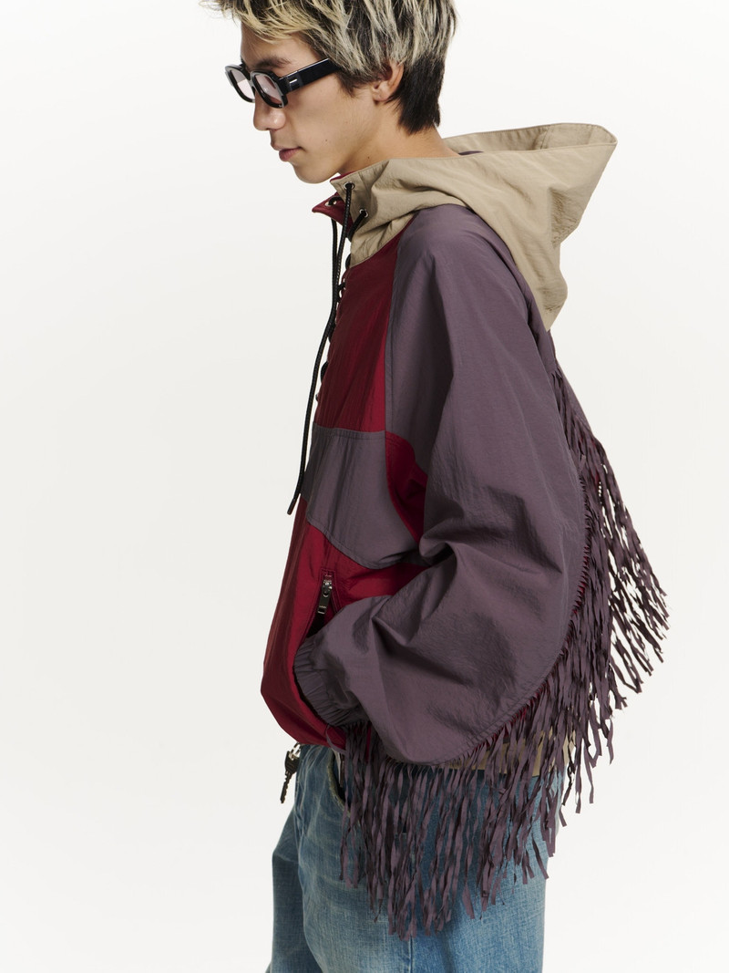 Ambush FRINGED NYLON ANORAK outlook