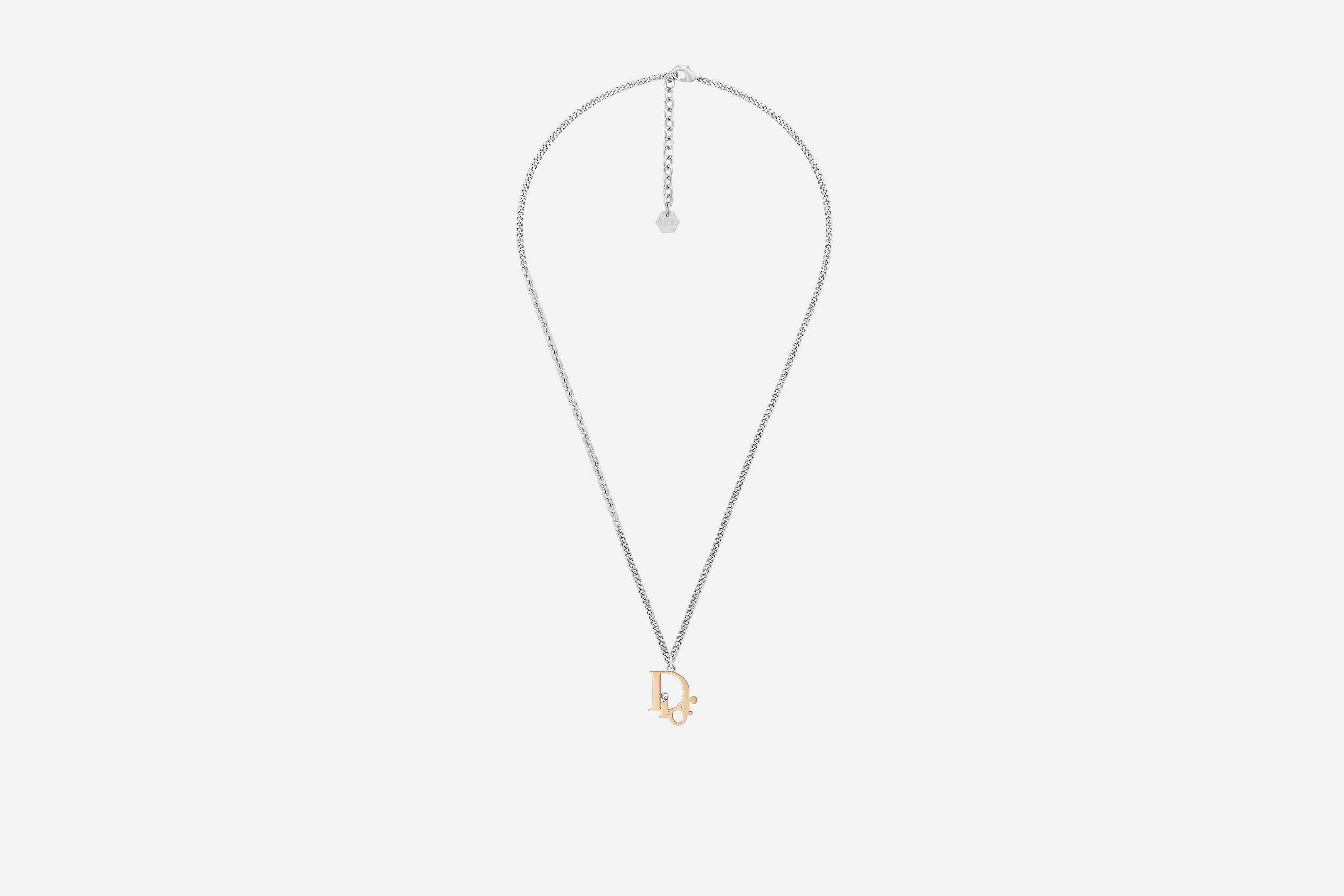 Dior Oblique Pendant Necklace - 1