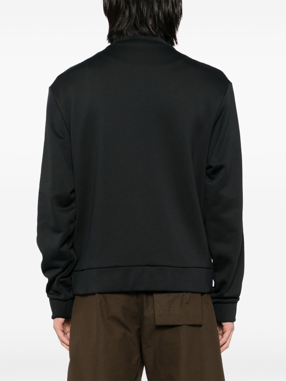 logo patched jacket - 4