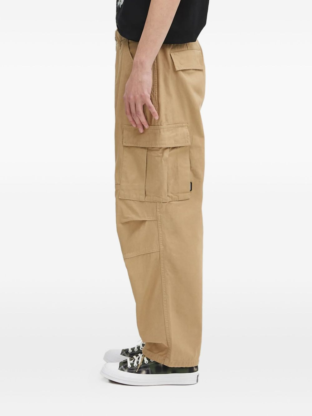 multi-pocket cargo trousers - 3