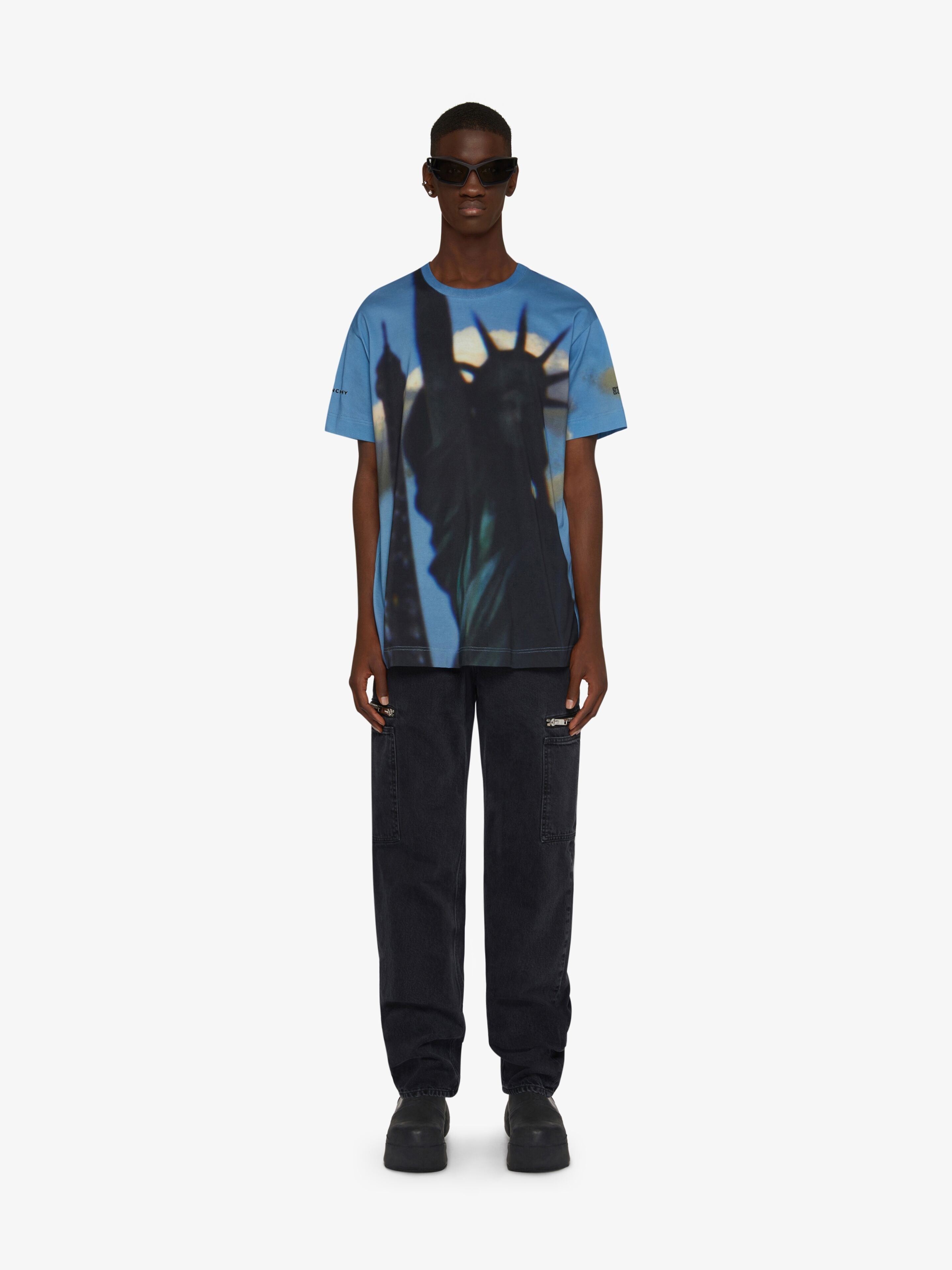 STATUE OF LIBERTY OVERSIZED T-SHIRT IN COTTON - 2