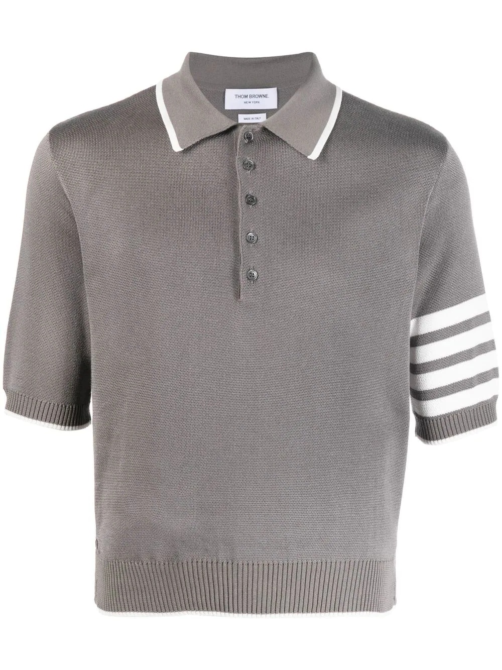 4-Bar stripe polo shirt - 1