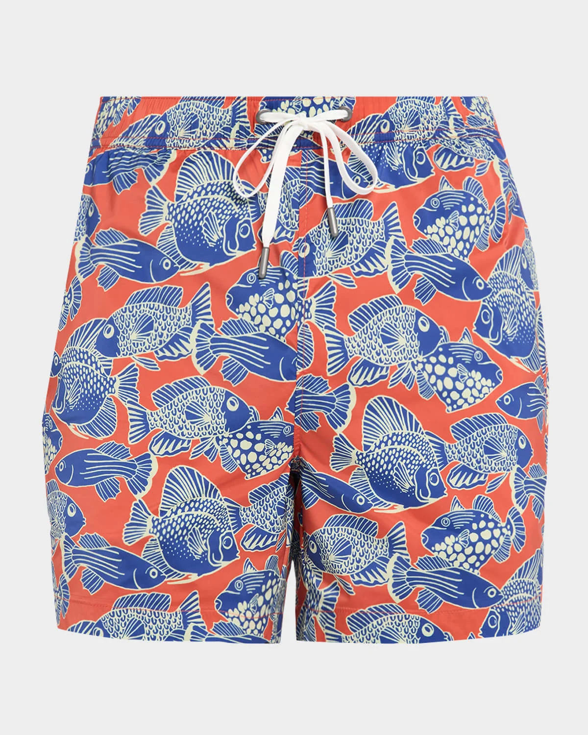 Men's Charles 5" Inseam Fish Swim Trunks - 1