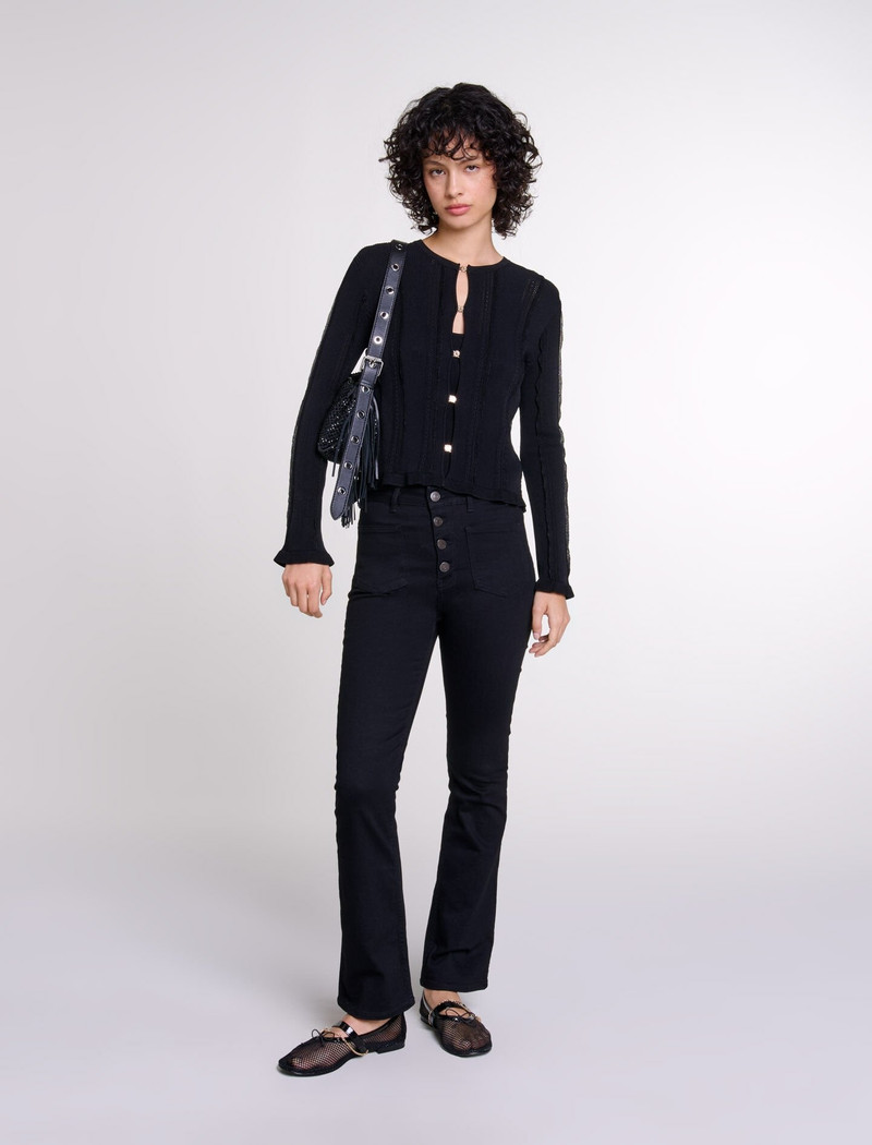maje 2-in-1 cardigan outlook