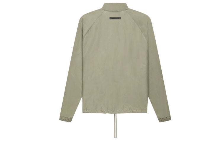 Fear of God Essentials FW21 Half Zip Track Jacket Pistachio FOG-FW21-016 - 3