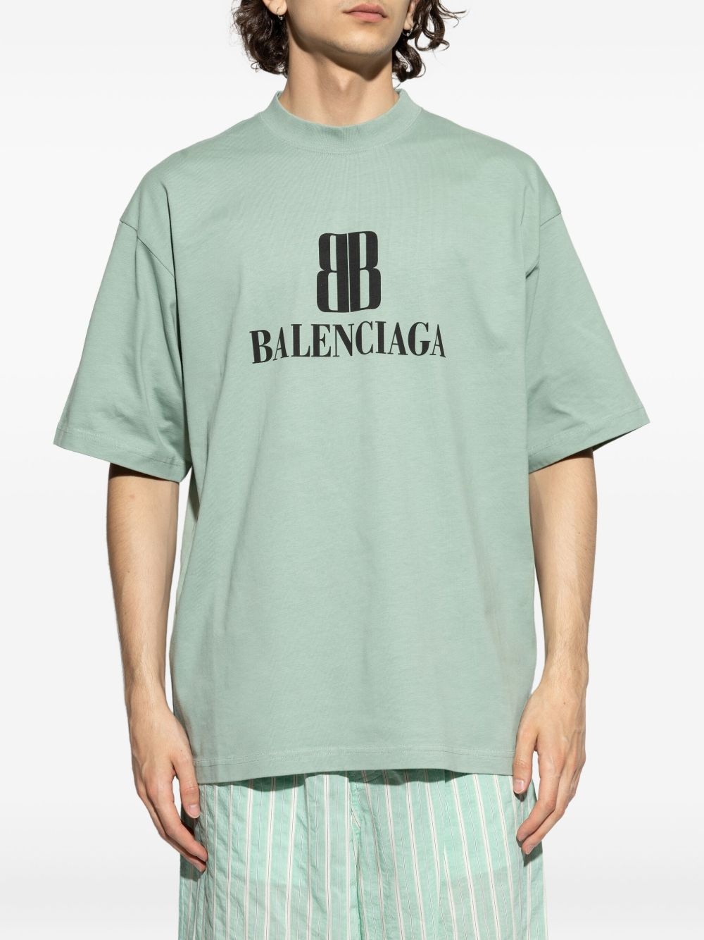 Nano BB logo-print T-shirt - 3