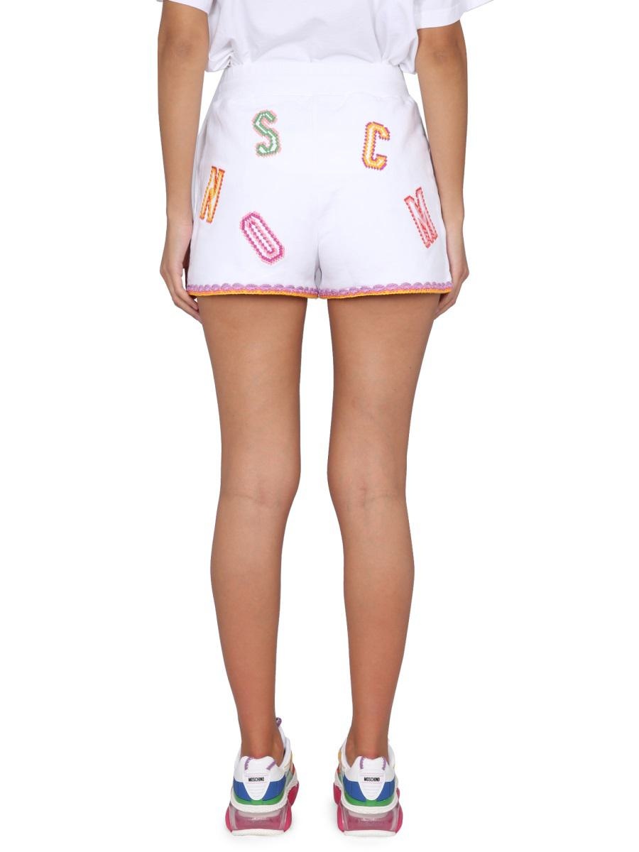 MOSCHINO BERMUDA WITH LOGO - 4