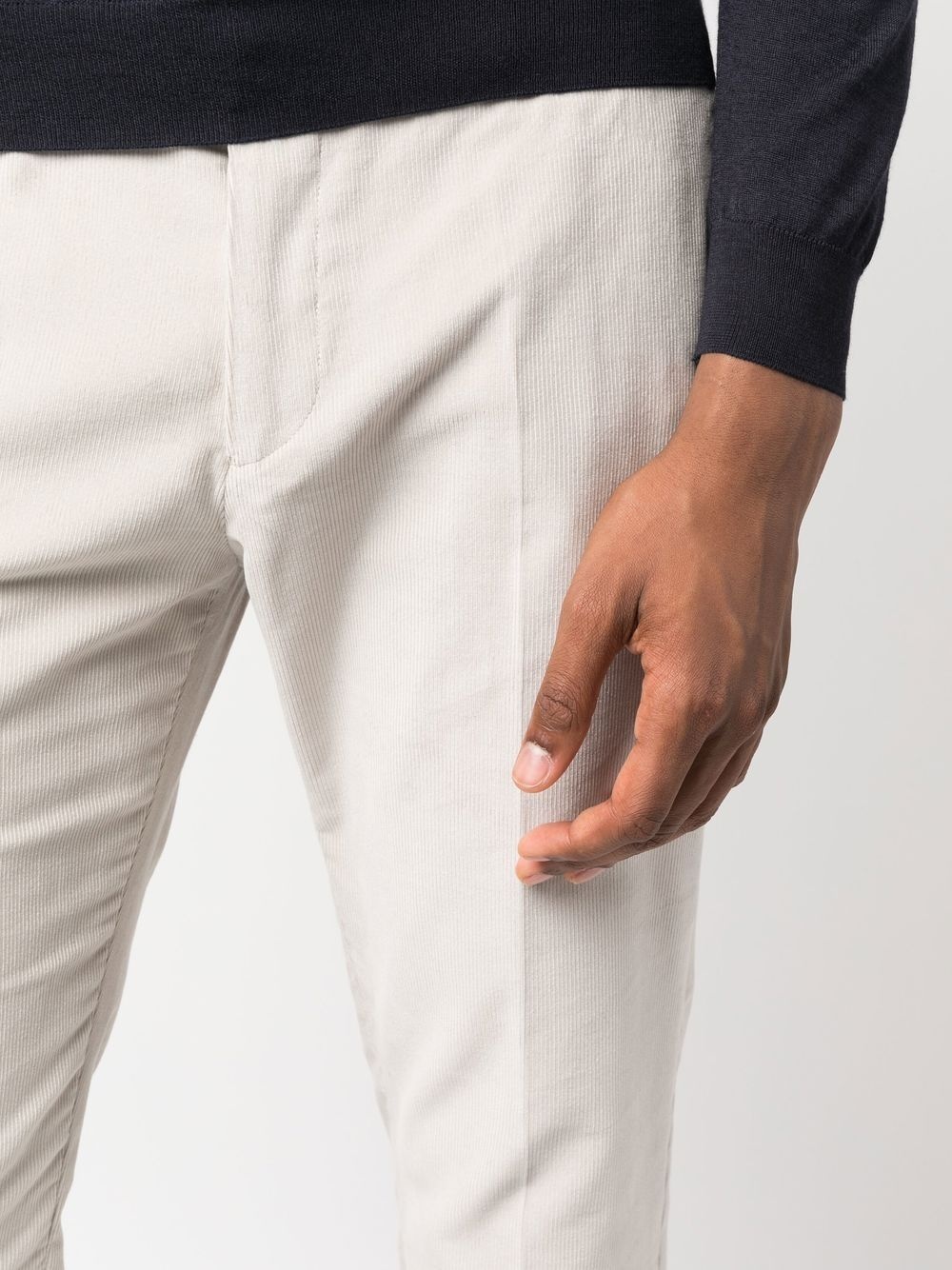 cotton chino trousers - 5