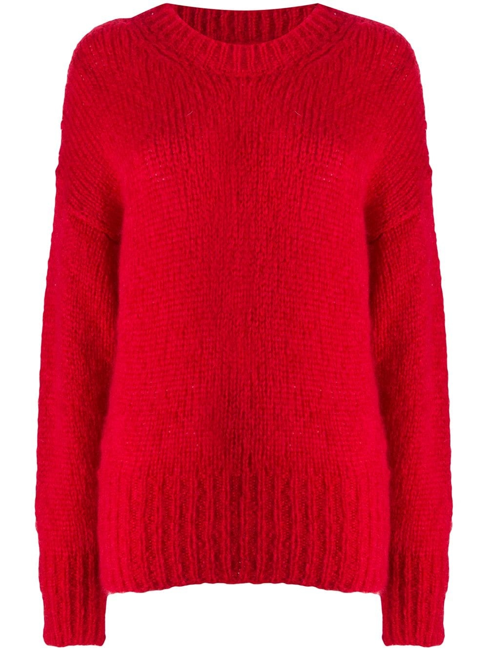 chunky-knit jumper - 1