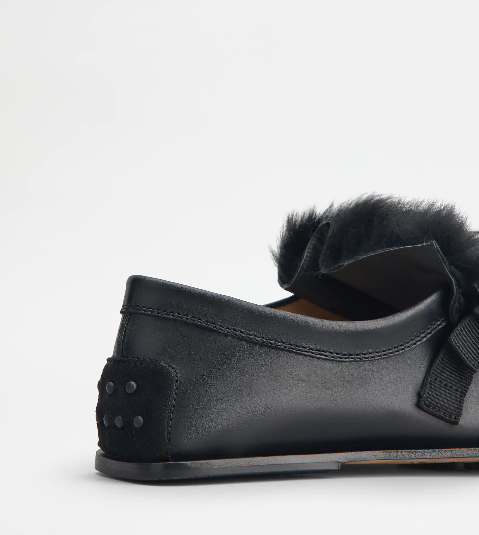 LOAFERS IN LEATHER - BLACK - 7