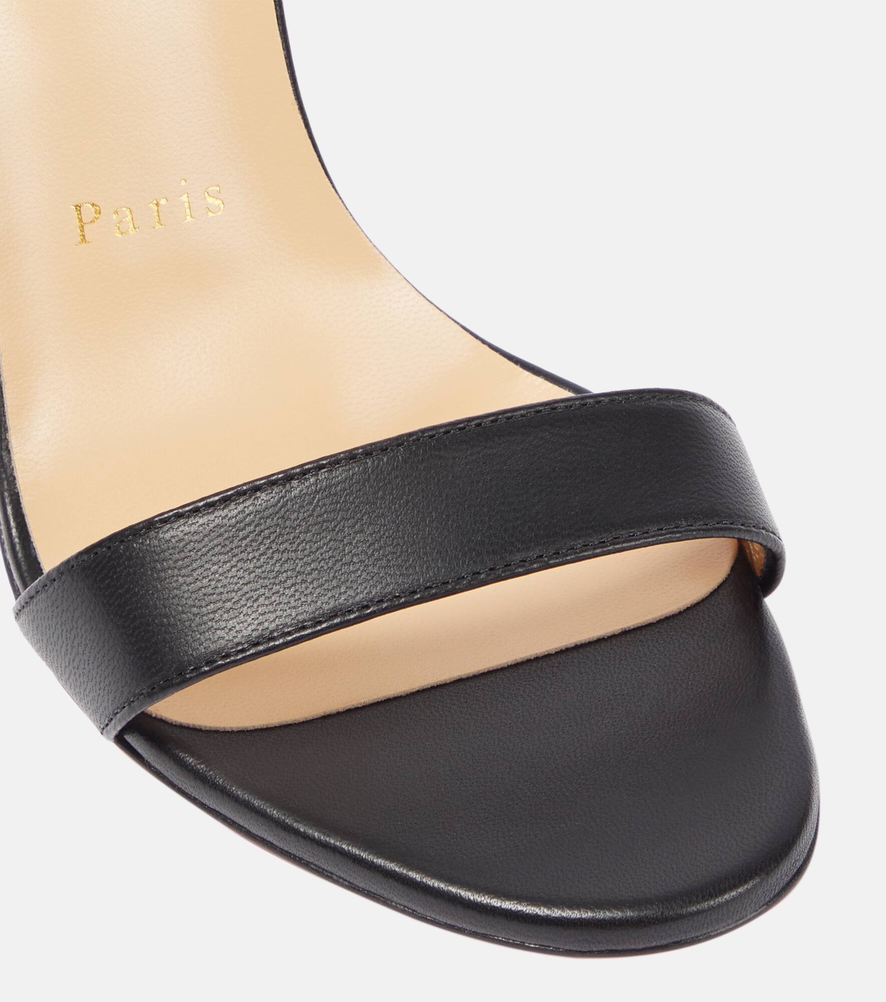 Loubigirl leather sandals - 5