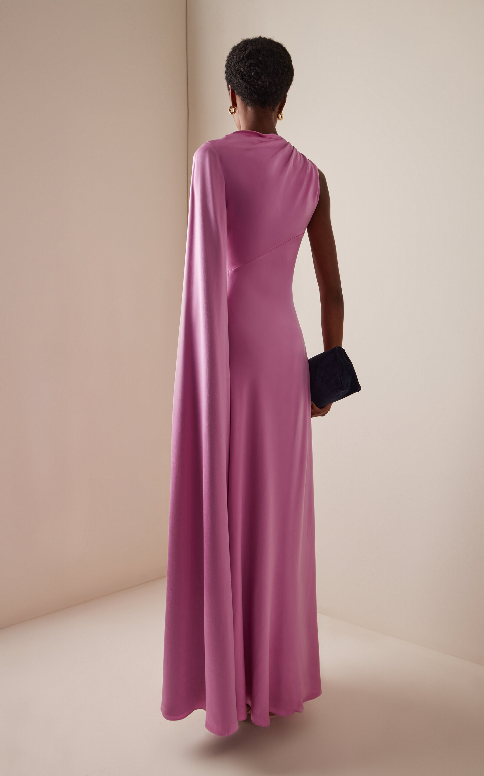 Oma Silk Gown multi - 4