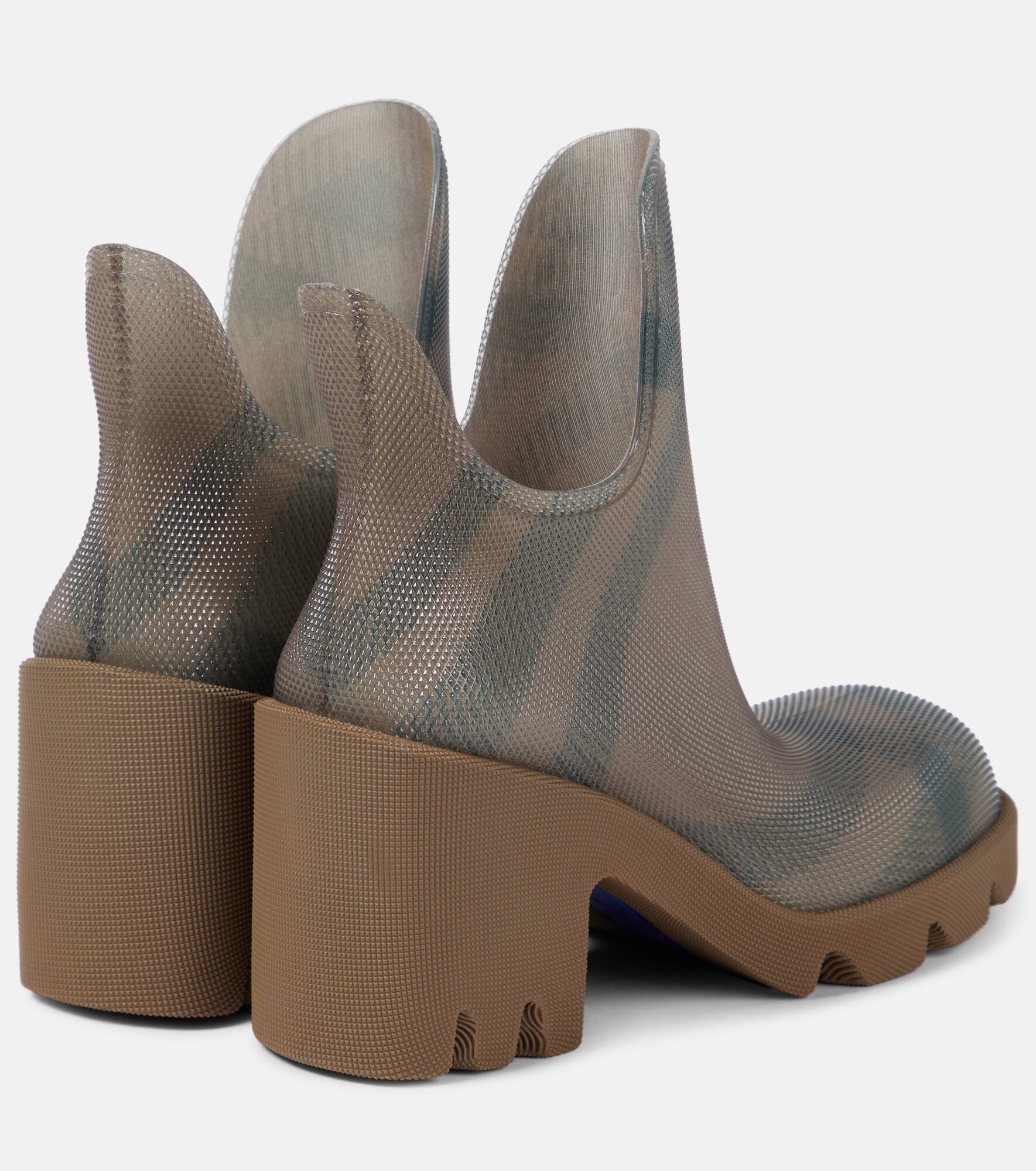 Burberry Check ankle boots - 3