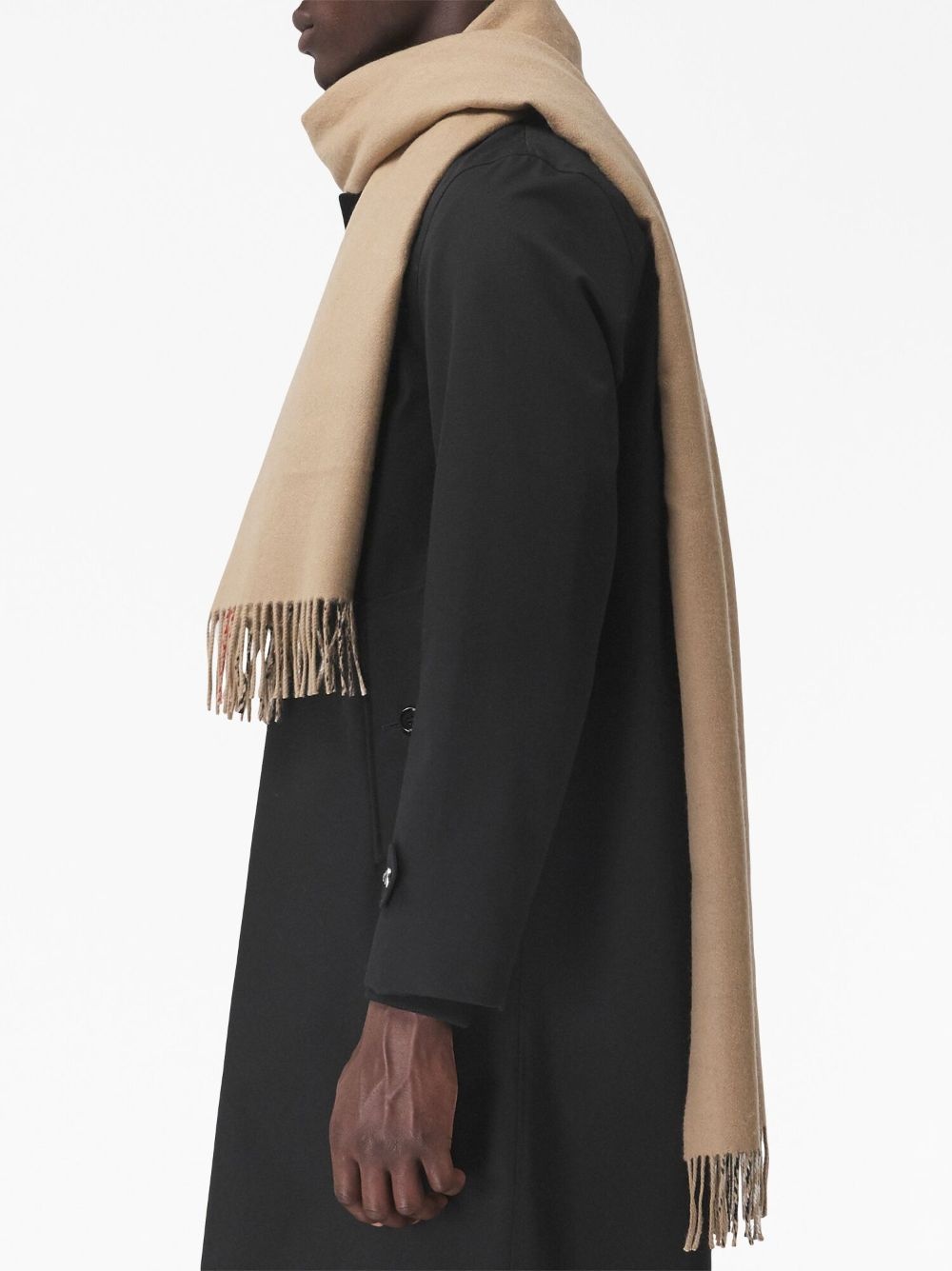 Reversible Check Cashmere Scarf - 6