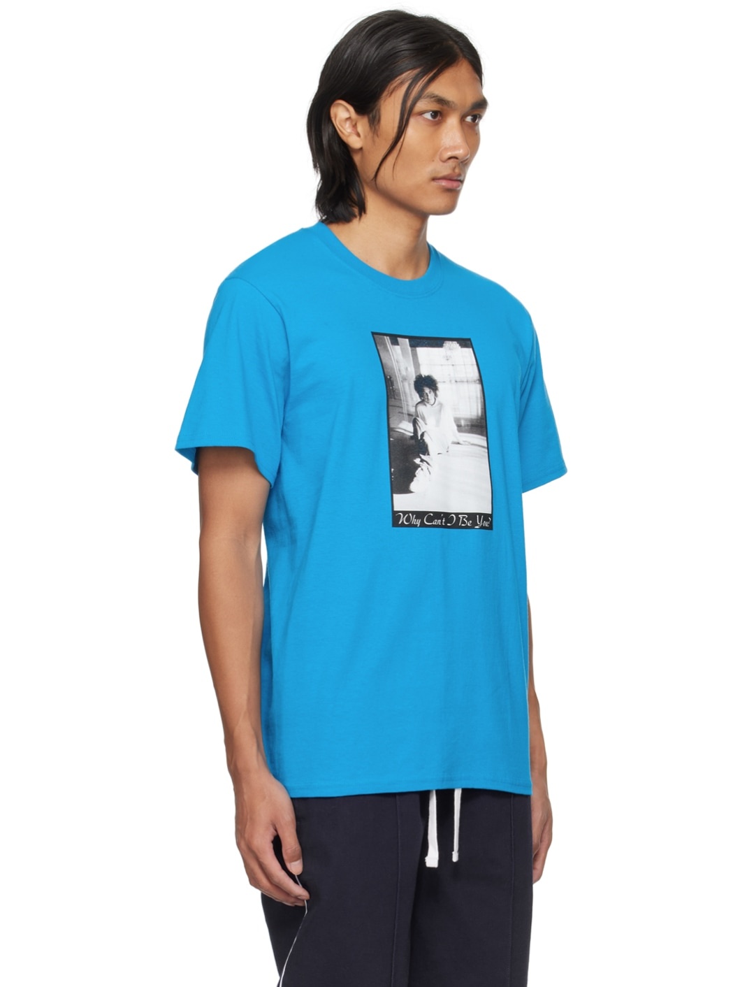 Blue 'Why Can't I Be You?' T-Shirt - 2