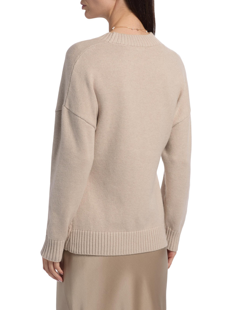 Women's Philippa Wool-Blend Cardigan - Taupe 5