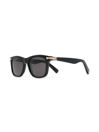 Cartier gold-detail square-frame sunglasses outlook