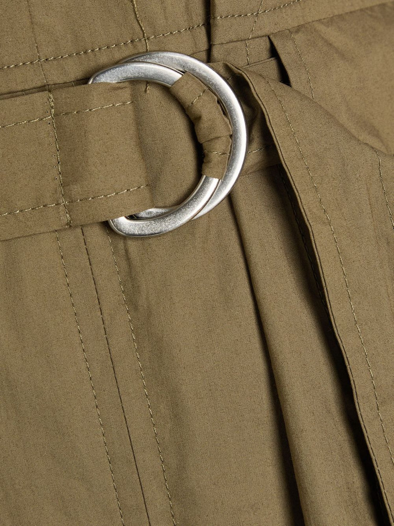 3.1 Phillip Lim buckle-detail gathered midi dress outlook