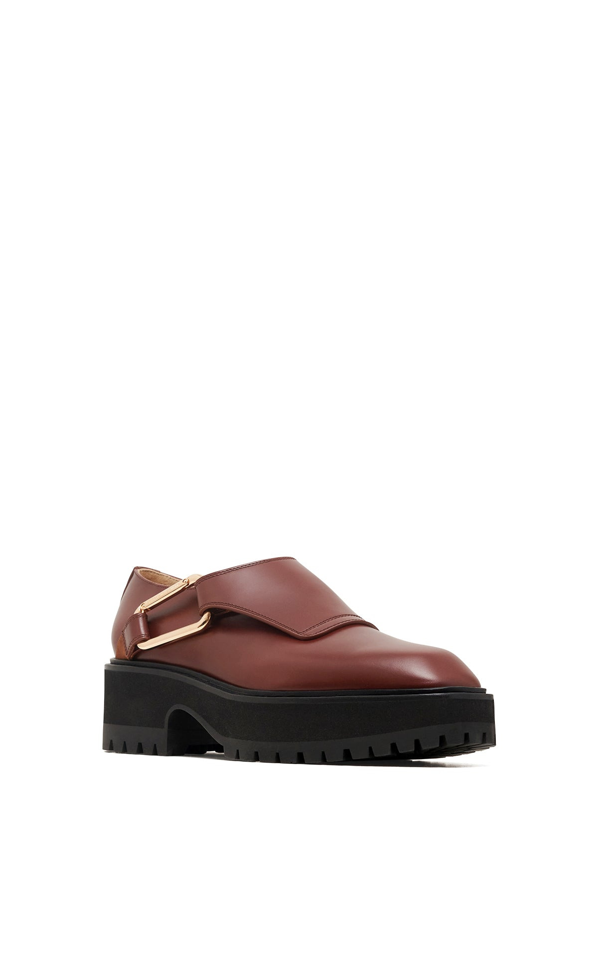 Nash Shoe in Burnt Sienna Leather - 2