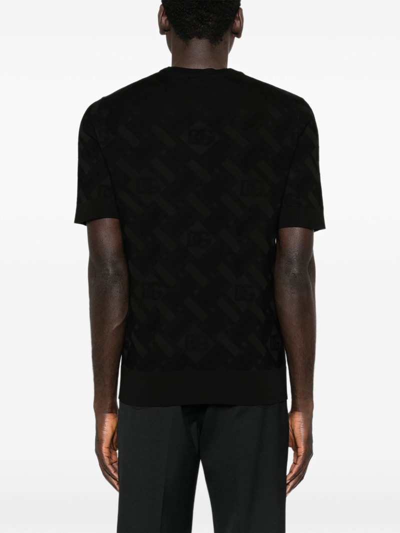 logo pattern T-shirt 4