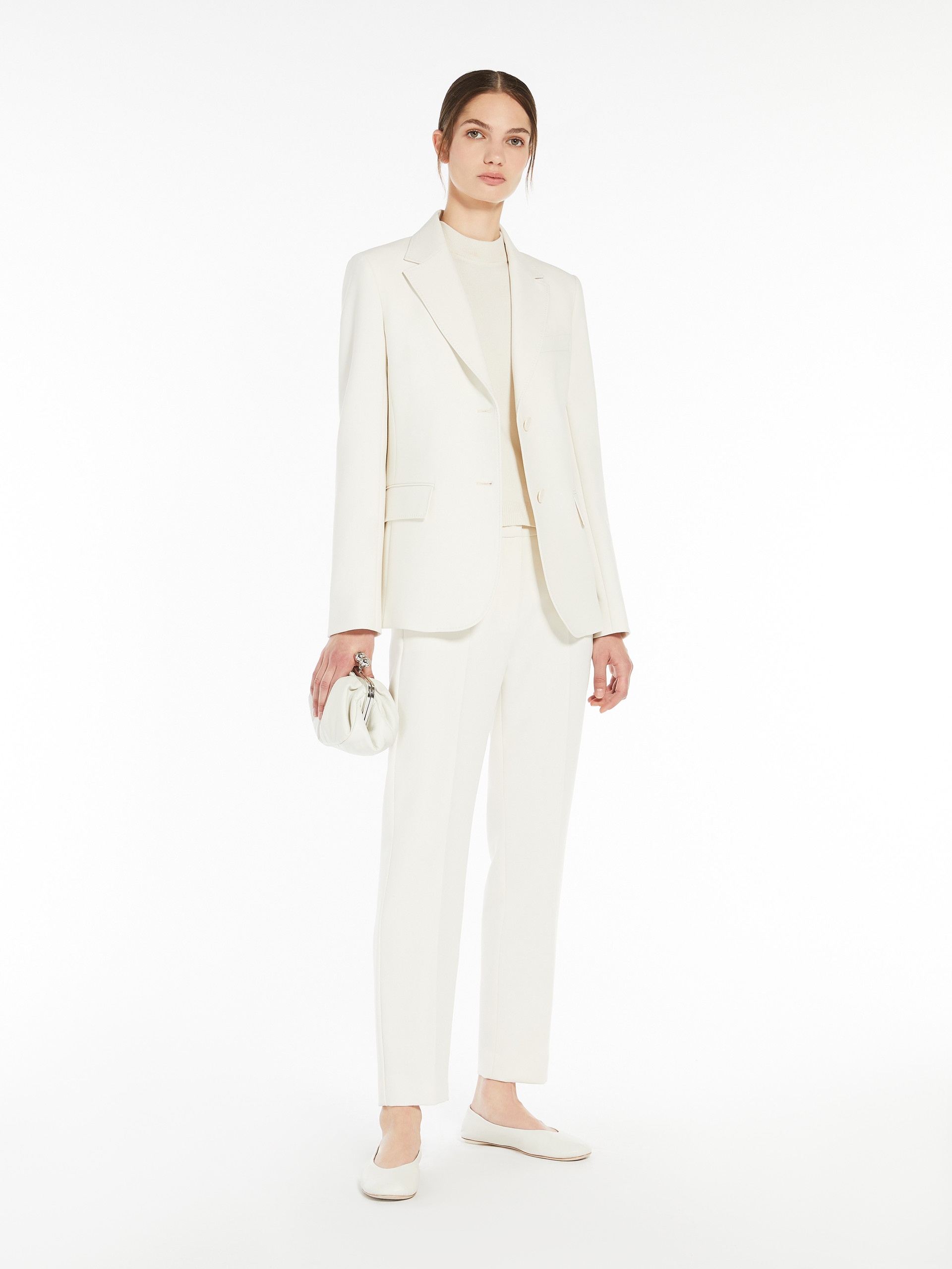 UVA Single-breasted blazer in stretch wool-blend canvas - 2