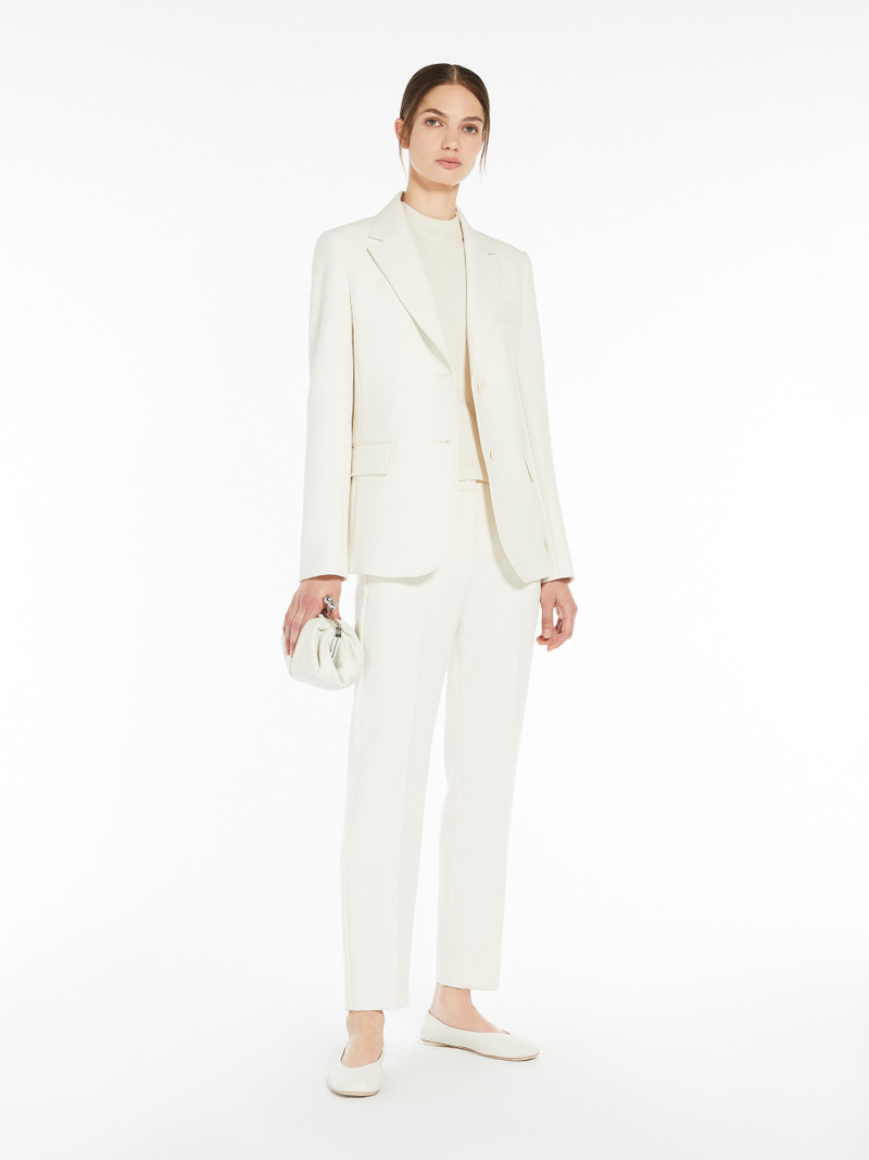 WEEKEND Max Mara UVA Single-breasted blazer in stretch wool-blend canvas outlook