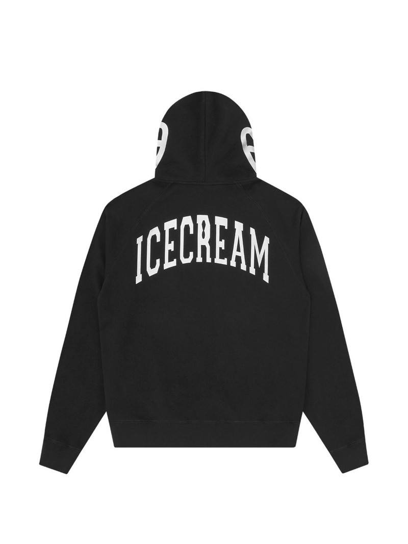 ICECREAM long-sleeve zip hoodie outlook