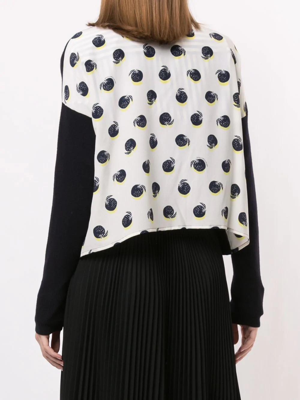 fruit print panel jumper - 4