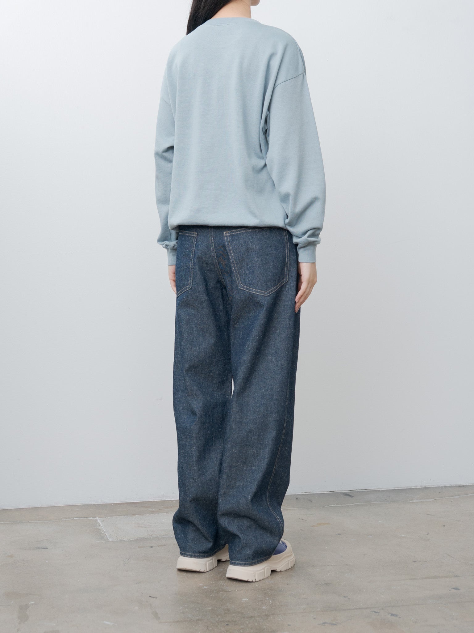 Peggy Denim Trousers - Blue - 3