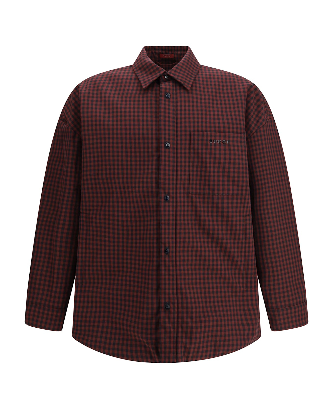 Checked Cotton Jacket - 1