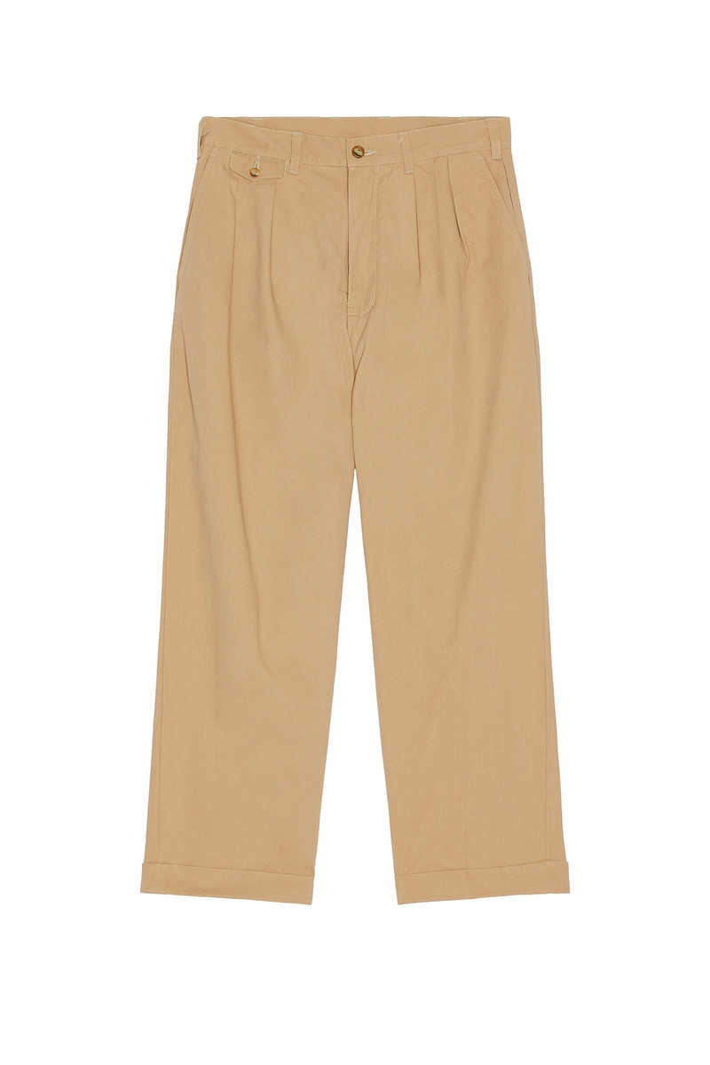BEAMS PLUS 2 Pleats Trousers Twill outlook