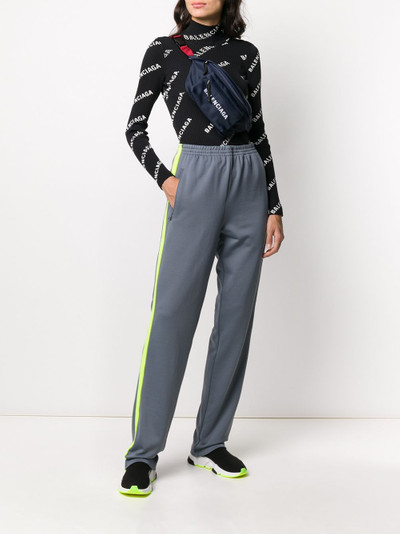 BALENCIAGA tapered leg trousers outlook