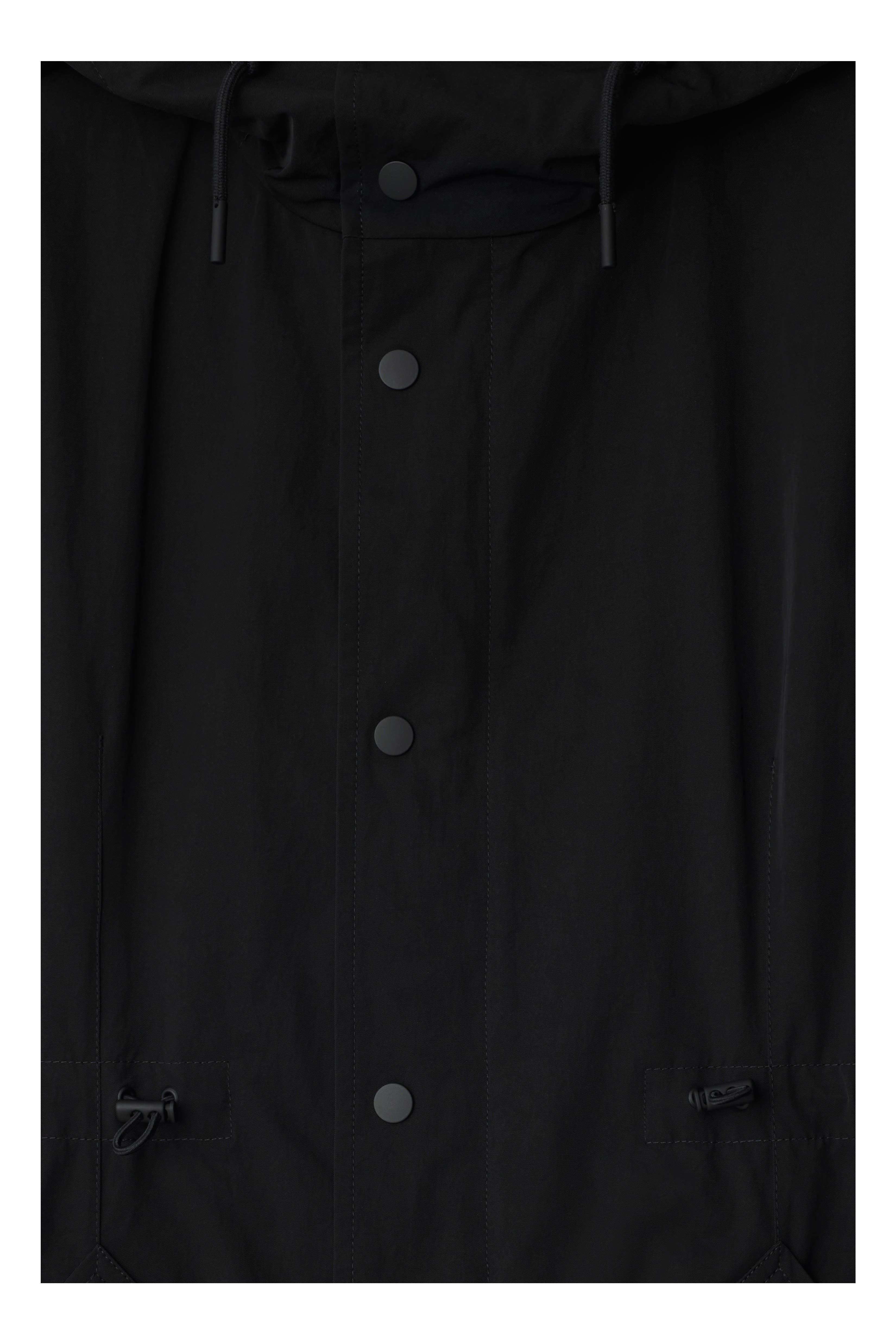 burberry Nylon Cotton Parka in Black at Nordstrom - 5