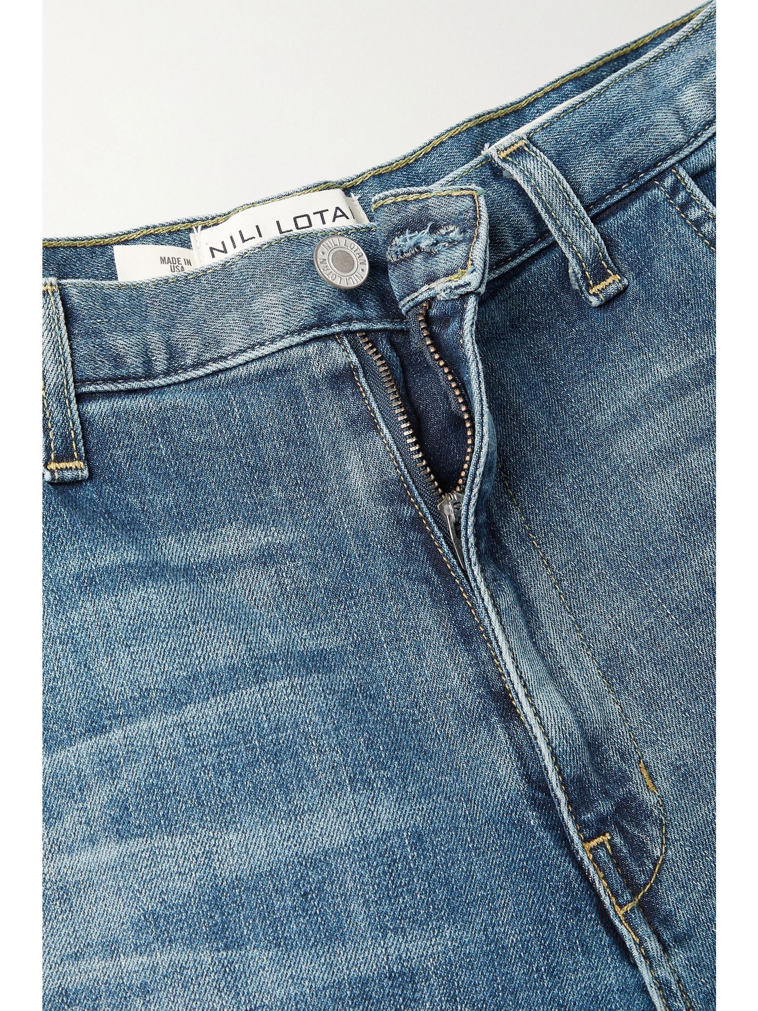 Emerson high-rise tapered jeans Blue - 5