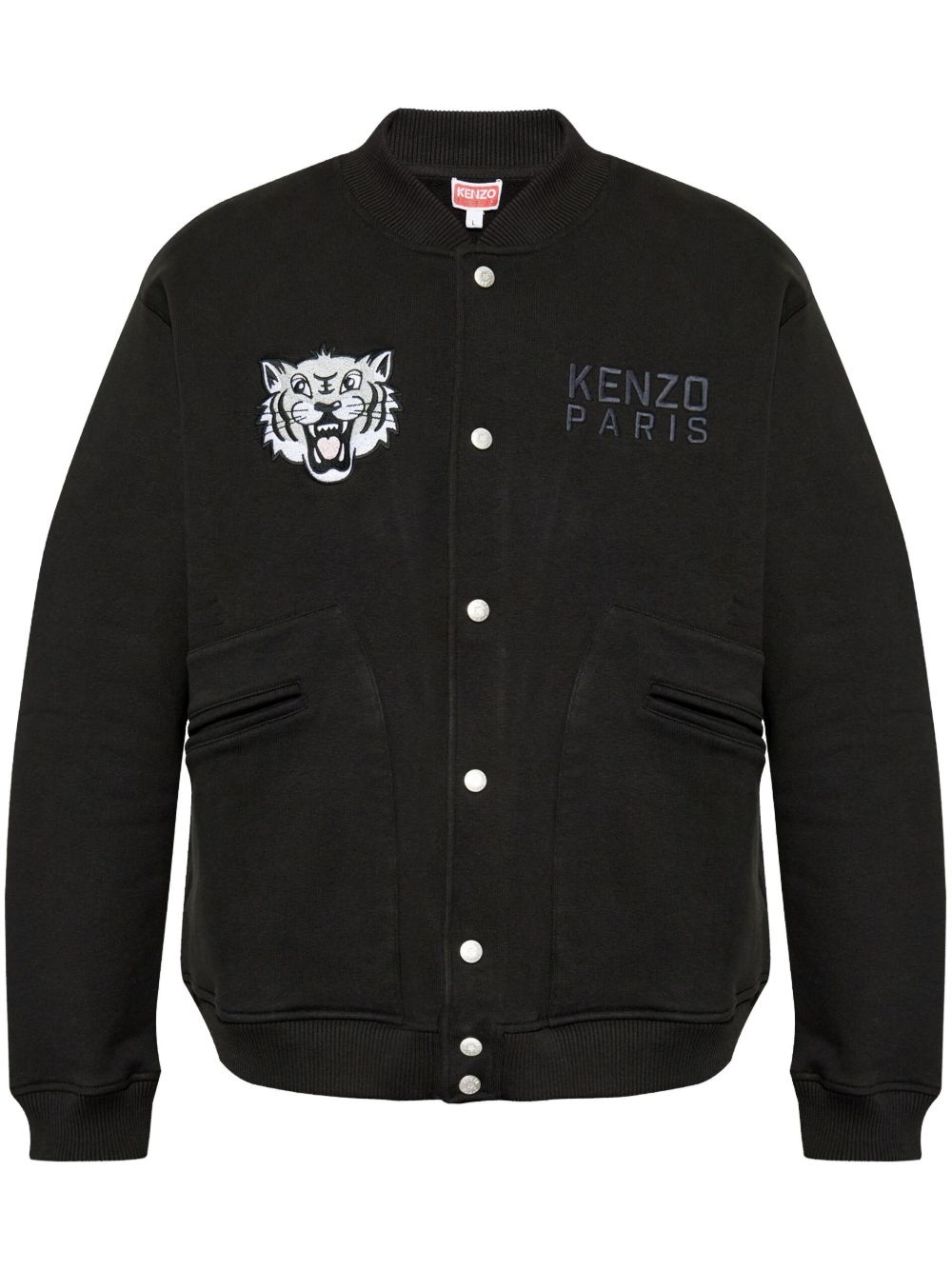 Tiger-embroidered jacket - 1