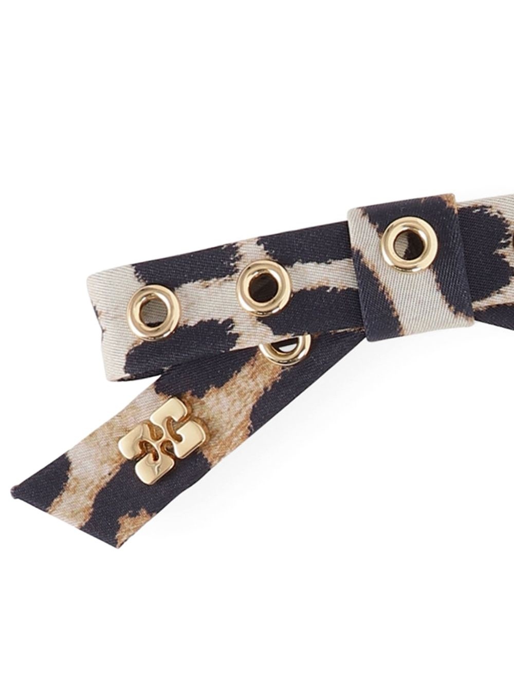 eyelet-detail hair clip - 2