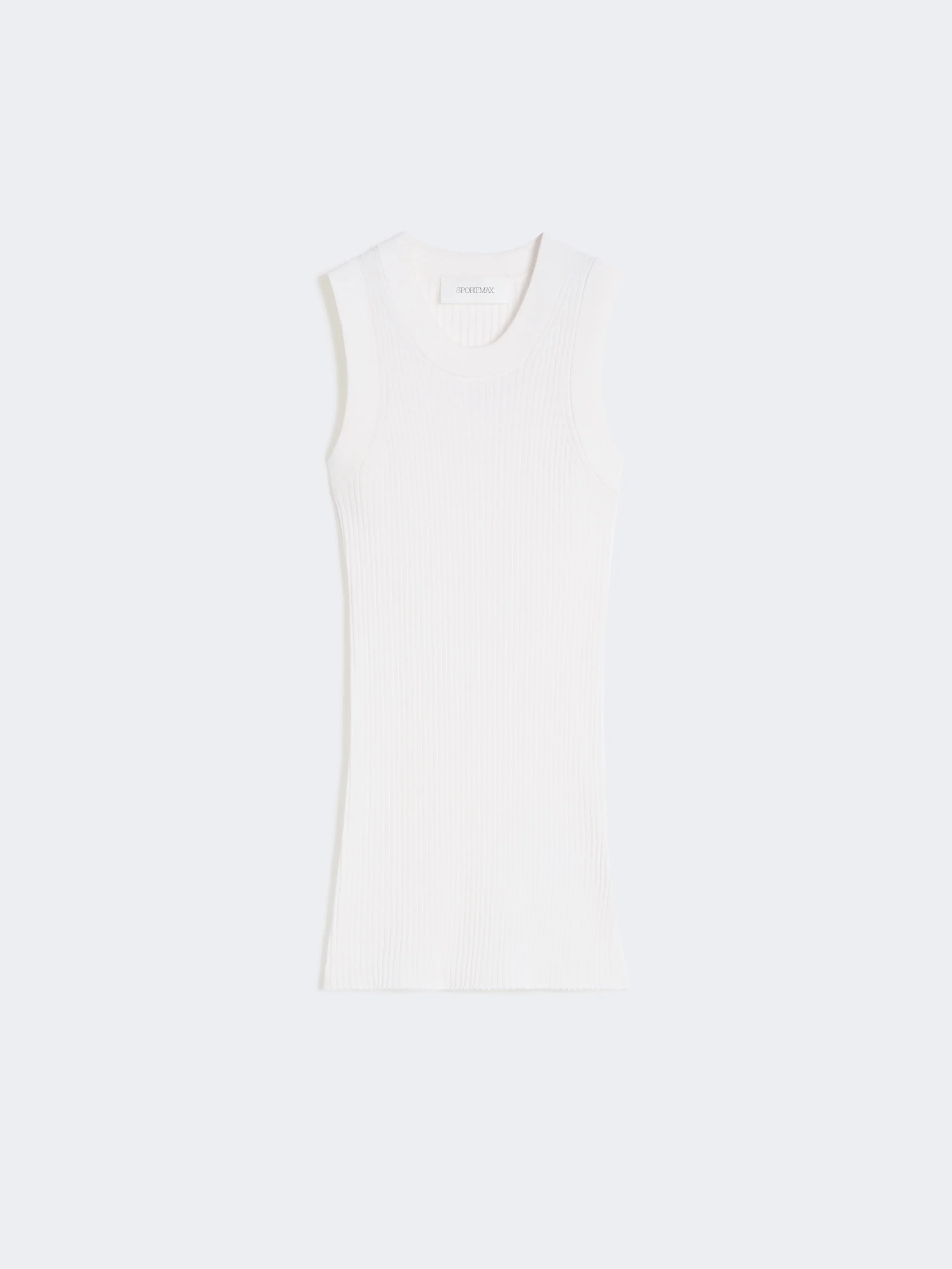 Cotton vest top - WHITE - 1
