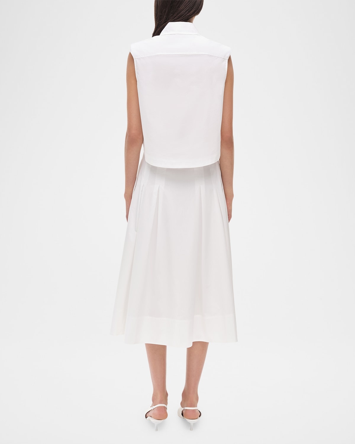 Winslow Cropped Cotton Shirt - 3