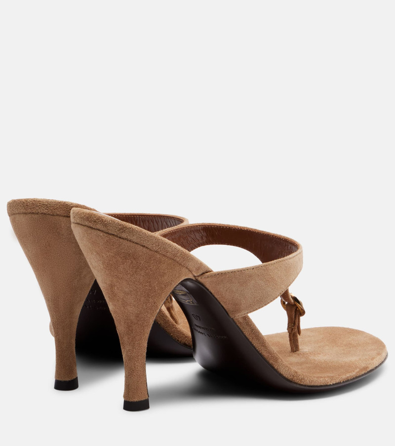 herbert levine Kiss And Tell 100 suede mules outlook