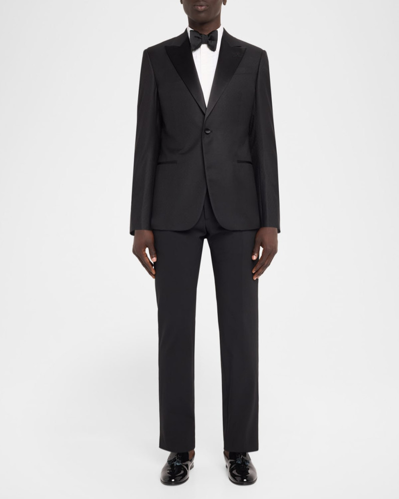EMPORIO ARMANI Men's Wool-Silk G Line Evening Jacket outlook