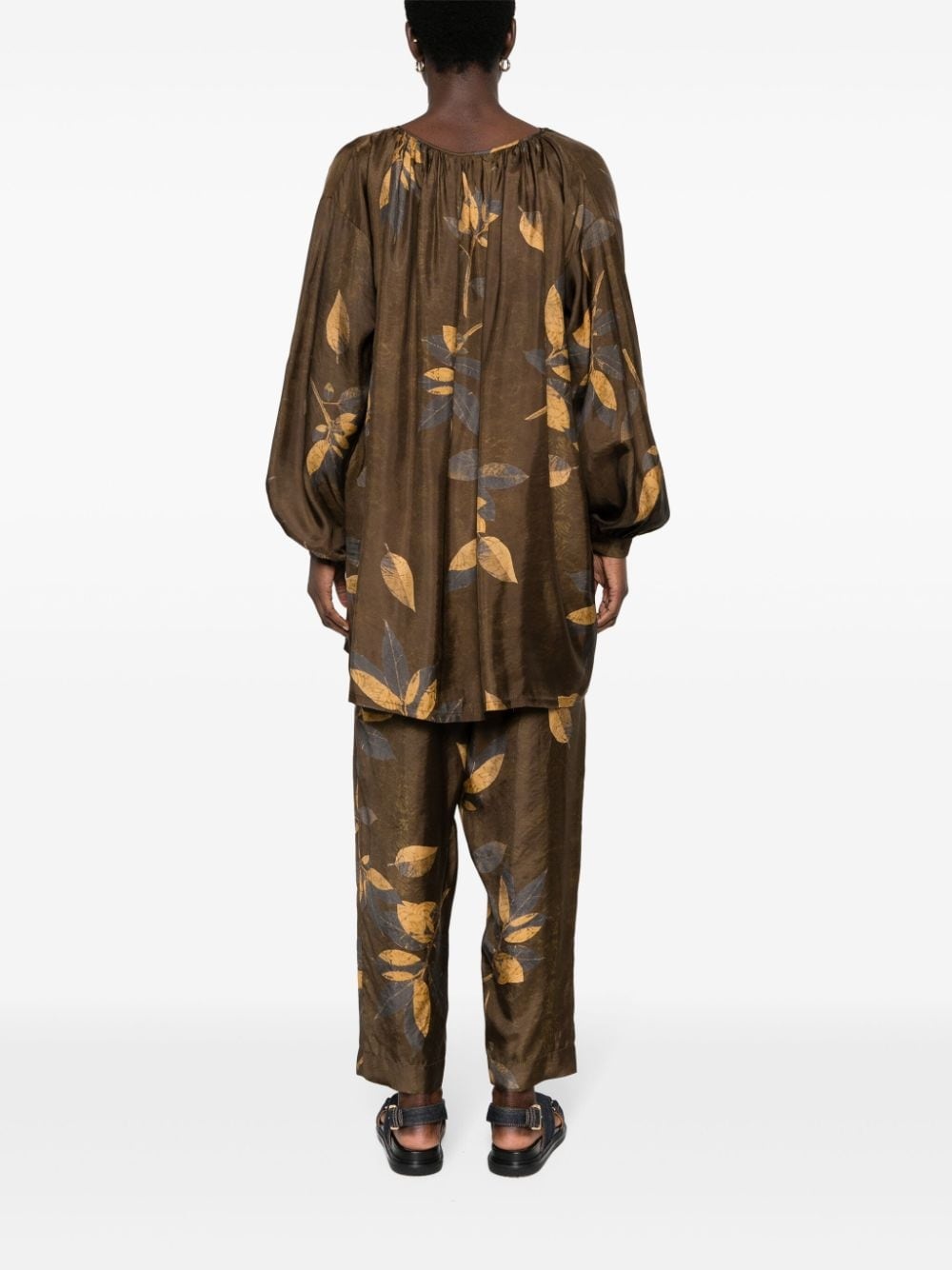 Tammy motif-print blouse - 4