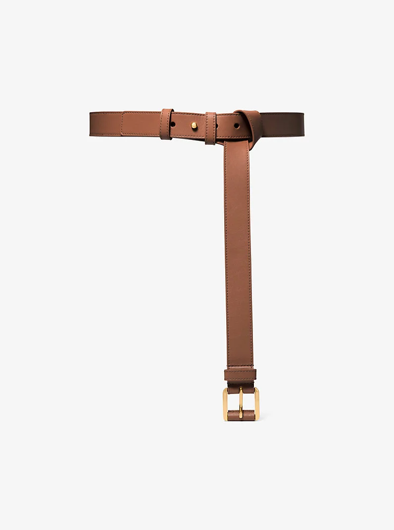 Kaitlin Leather Trouser Belt - 1